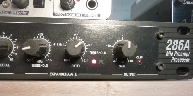 マイクプリアンプ＆プロセッサー DBX286A: 機材屋の女房